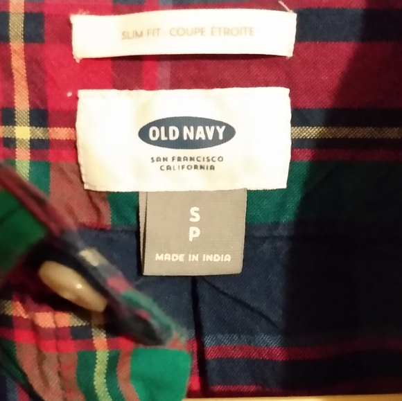 Old Navy Mens Dress Shirt - Picture 2 of 2